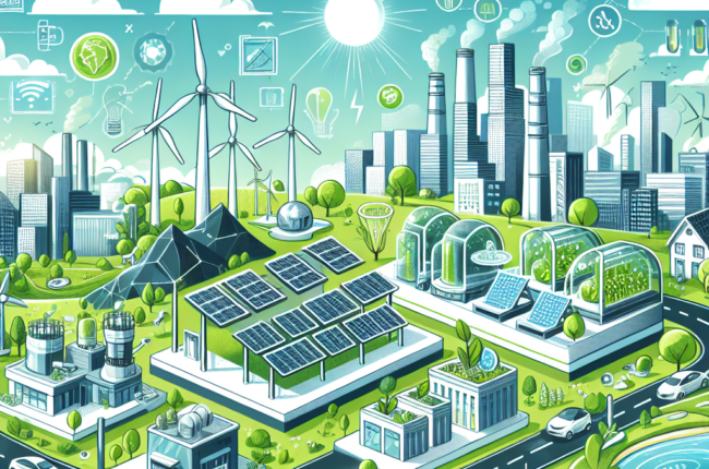 "Gráfico ilustrando a redução de emissões de carbono devido a inovações tecnológicas, conforme discutido no artigo 'O Impacto da Tecnologia na Redução de Emissões de Carbono: Inovações para um Futuro Sustentável'."